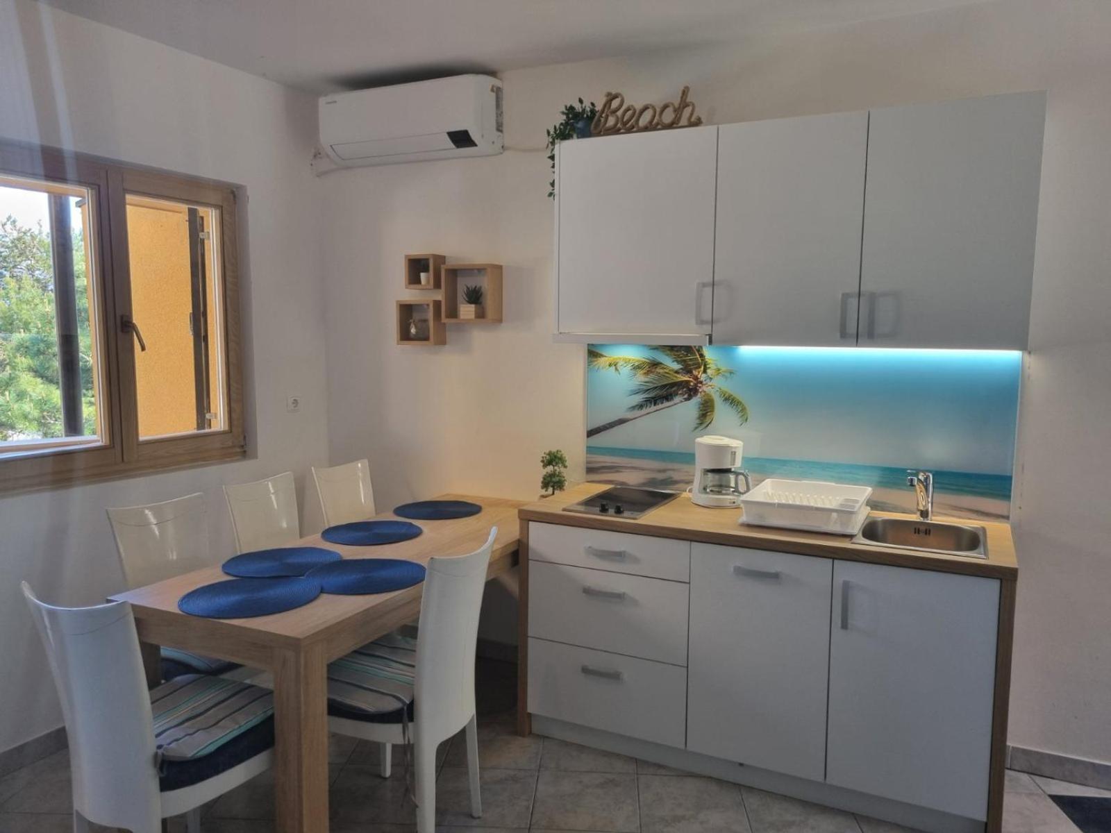 Apartments Casia Baška Esterno foto
